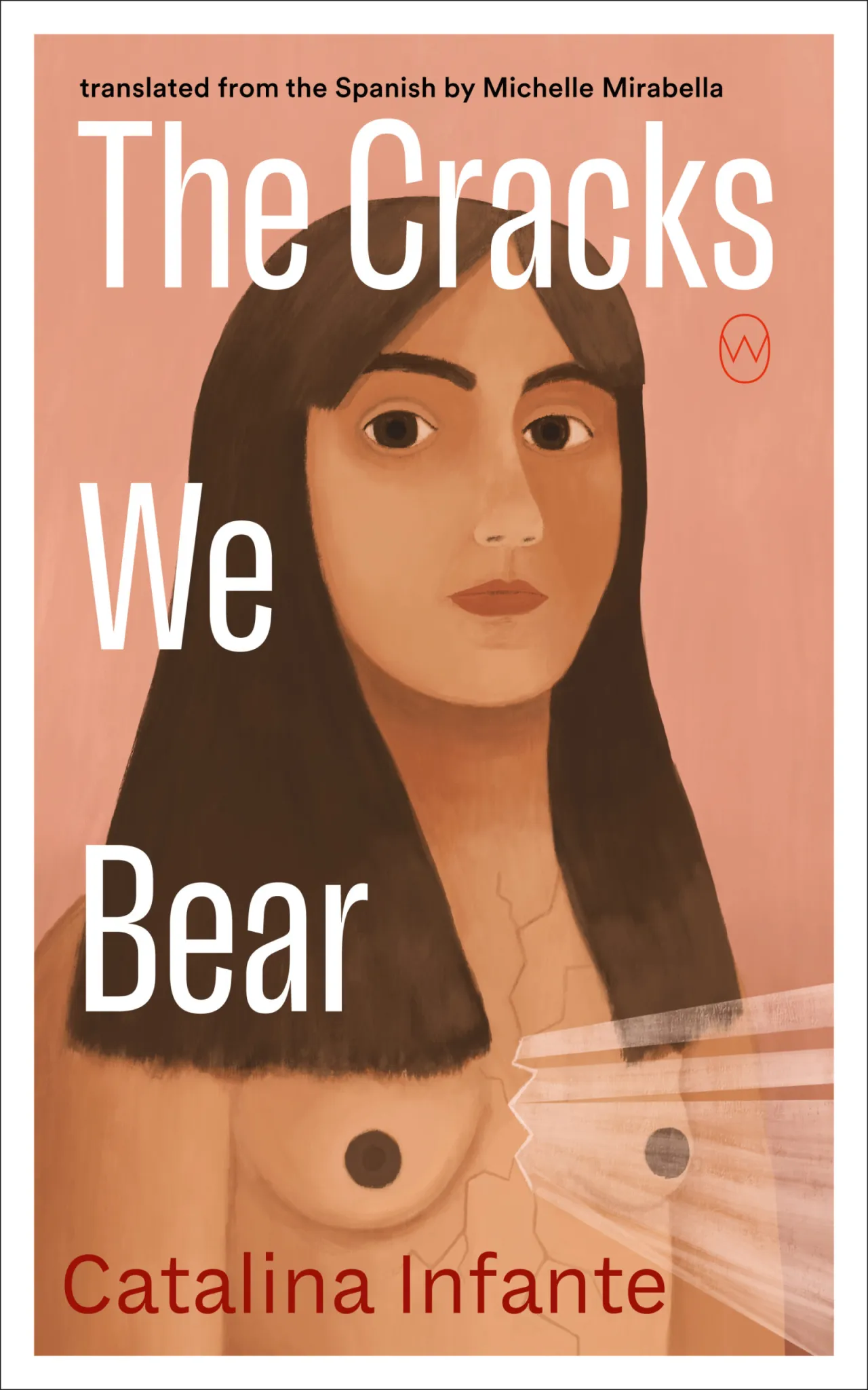 Cover art showing a woman with light shining through a crack in her chest